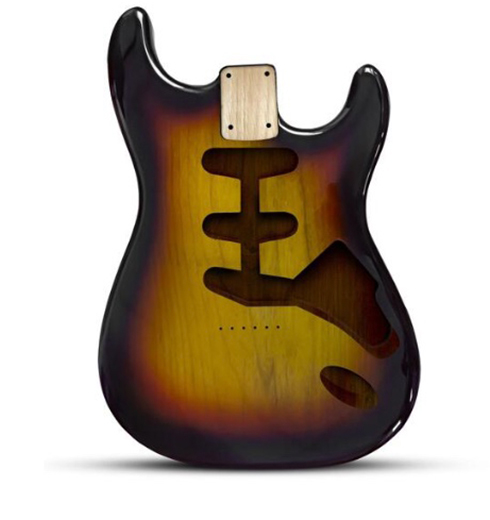 Stratocaster – 3 Colour Sunburst