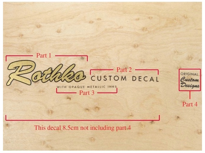Stratocaster Decal